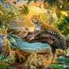 Ravensburger - Leopards in the Jungle - 1500 Piece Jigsaw Puzzle Online