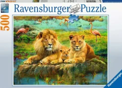 Ravensburger - Lions of the Savannah - 500 Piece Jigsaw Puzzle Discount