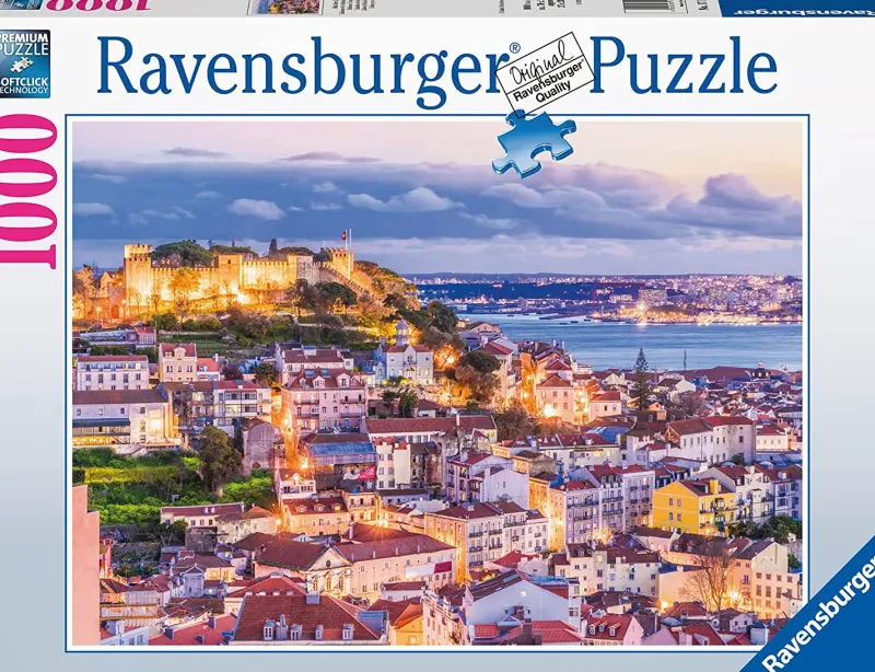 Ravensburger - Lisbon & Sao Jorge Castle - 1000 Piece Jigsaw Puzzle Discount