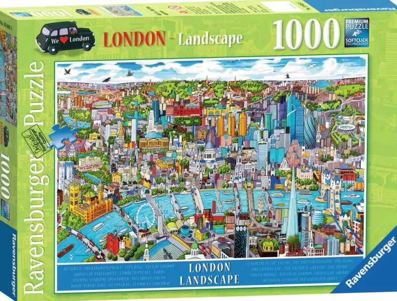 Ravensburger - London - Landscape - 1000 Piece Jigsaw Puzzle Hot