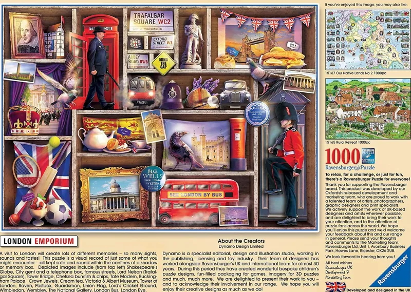 Ravensburger - London Emporium - 1000 Piece Jigsaw Puzzle Best