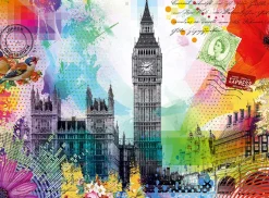 Ravensburger - London Postcard - 500 Piece Jigsaw Puzzle Online