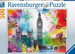 Ravensburger - London Postcard - 500 Piece Jigsaw Puzzle Online