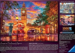 Ravensburger - London Sunset At Parliament Square - 1000 Piece Jigsaw Puzzle Hot