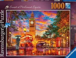 Ravensburger - London Sunset At Parliament Square - 1000 Piece Jigsaw Puzzle Hot