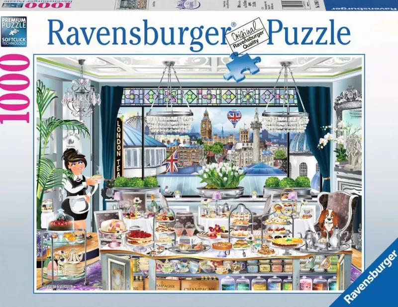 Ravensburger - London Tea Party - 1000 Piece Jigsaw Puzzle Fashion