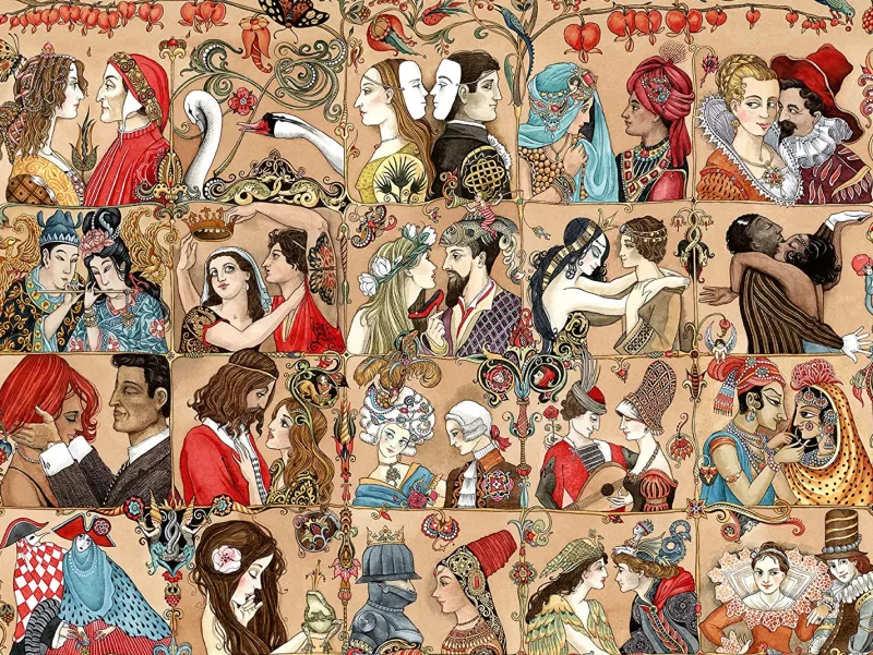 Ravensburger - Love Through the Ages - 1500 Piece Jigsaw Puzzle Hot