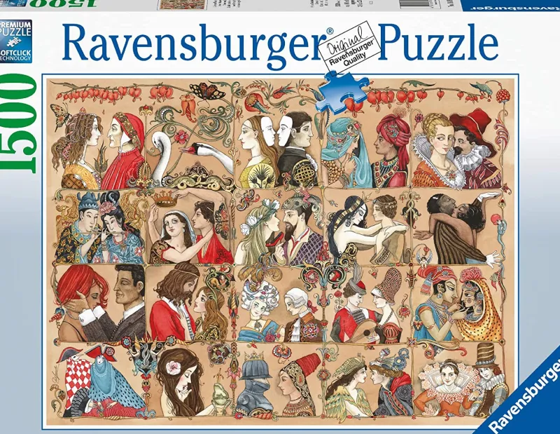 Ravensburger - Love Through the Ages - 1500 Piece Jigsaw Puzzle Hot