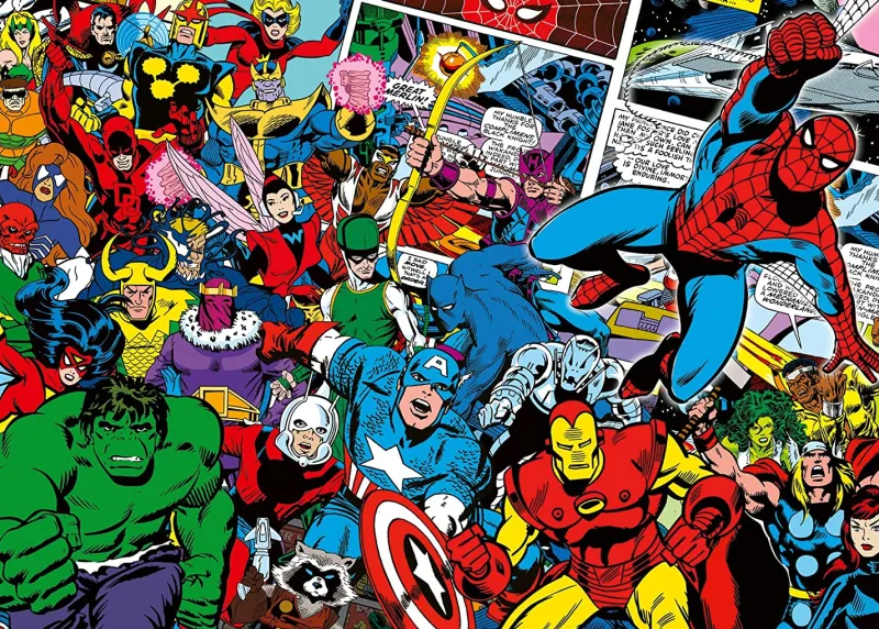Ravensburger - Marvel Avengers Challenge Puzzle - 1000 Piece Jigsaw Puzzle Outlet