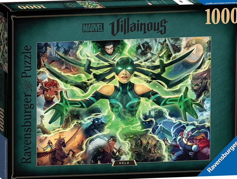 Ravensburger - Marvel Villainous - Hela - 1000 Piece Jigsaw Puzzle Fashion