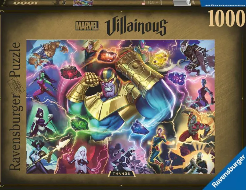 Ravensburger - Marvel Villainous - Thanos - 1000 Piece Jigsaw Puzzle Sale
