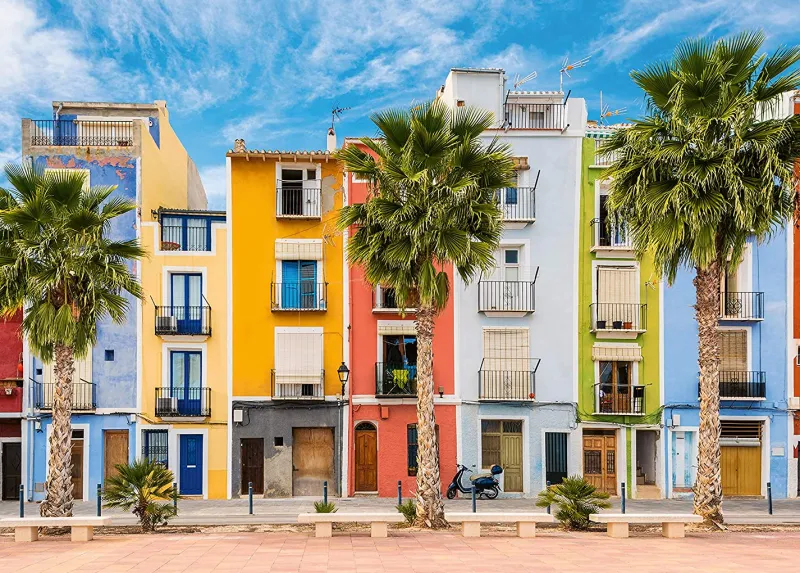 Ravensburger - Mediterranean Collection Villajoyosa, Alicante, Spain - 1000 Piece Puzzle Sale
