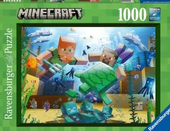 Ravensburger - Minecraft Mosaic - 1000 Piece Jigsaw Puzzle Discount