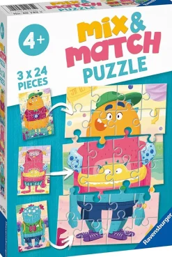 Ravensburger - Monsters Mix & Match - 3 x 24 Piece Jigsaw Puzzle Discount