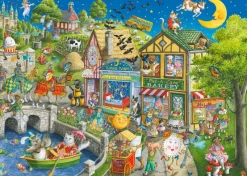 Ravensburger - Mother Gooseville - 1000 Piece Jigsaw Puzzle Sale
