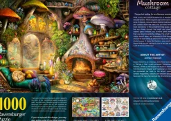 Ravensburger - Mushroom Cottage - 1000 Piece Outlet