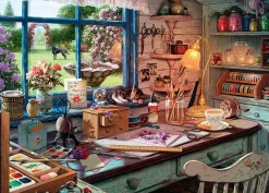 Ravensburger - My Haven No.1, The Craft Shed - 1000 Piece Jigsaw Puzzle Sale