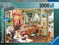 Ravensburger - My Haven No.11, The Artist’s Shed - 1000 Piece Jigsaw Puzzle Fashion
