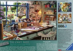 Ravensburger - My Haven No.1, The Craft Shed - 1000 Piece Jigsaw Puzzle Sale