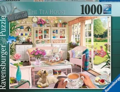 Ravensburger - My Haven No.9 - The Tea House - 1000 Piece Jigsaw Puzzle Online