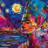 Ravensburger - Nefertiti on the Nile - 1000 Piece Jigsaw Puzzle Outlet