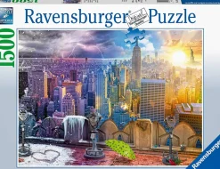 Ravensburger - New York Summer And Winter - 1500 Piece Jigsaw Puzzle Discount