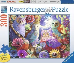 Ravensburger - Night Owl Hoot - 300 Piece Large Format Jigsaw Puzzle Fashion