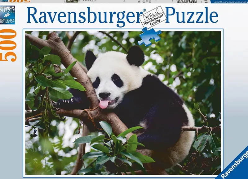 Ravensburger - Panda Bear - 500 Piece Jigsaw Puzzle Hot