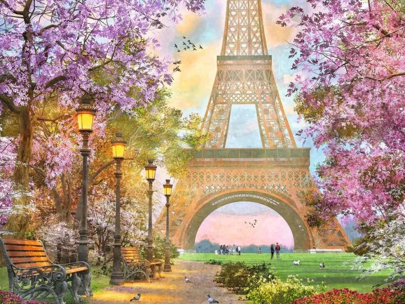 Ravensburger - Paris Romance - 1500 Piece Jigsaw Puzzle Clearance