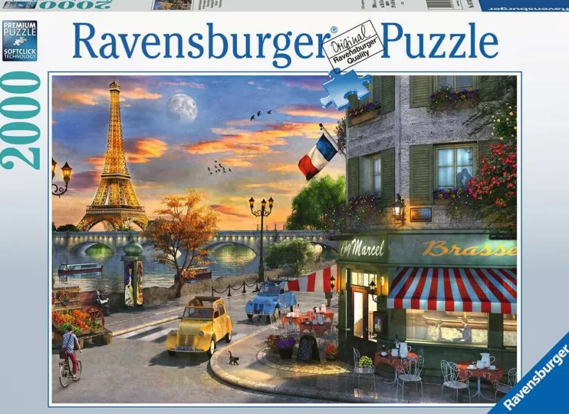 Ravensburger - Paris Sunset - 2000 Piece Jigsaw Puzzle Online