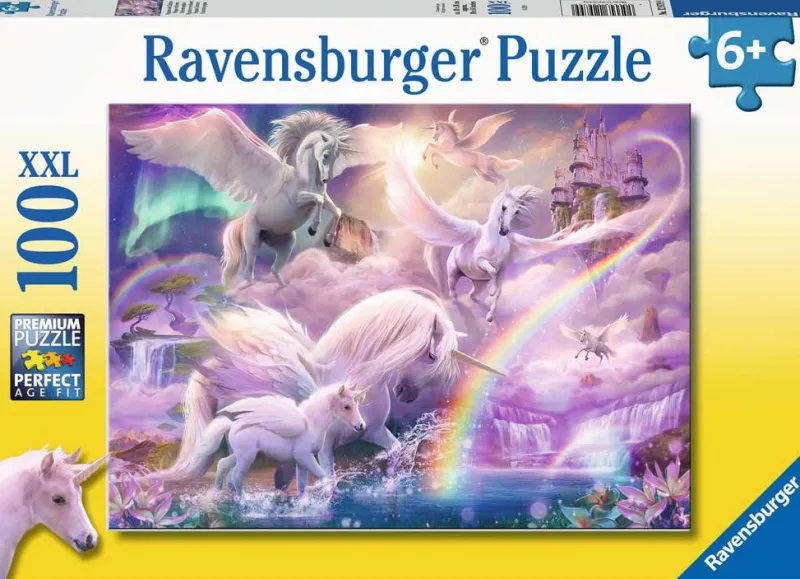 Ravensburger - Pegasus Unicorns - 100 Piece Jigsaw Puzzle Online