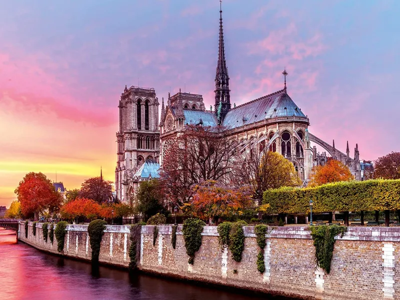 Ravensburger - Picturesque Notre Dame - 1500 Piece Jigsaw Puzzle New