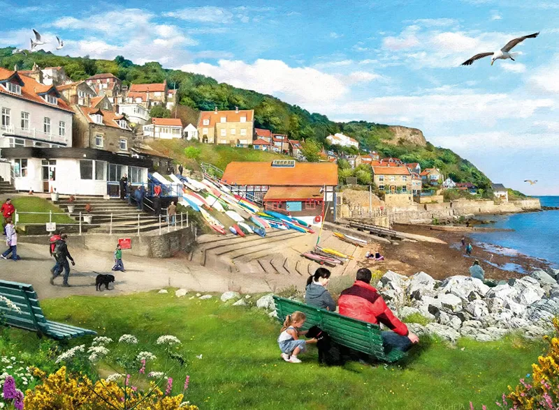Ravensburger - Picturesque Yorkshire - 2 x 500 Piece Jigsaw Puzzles Sale