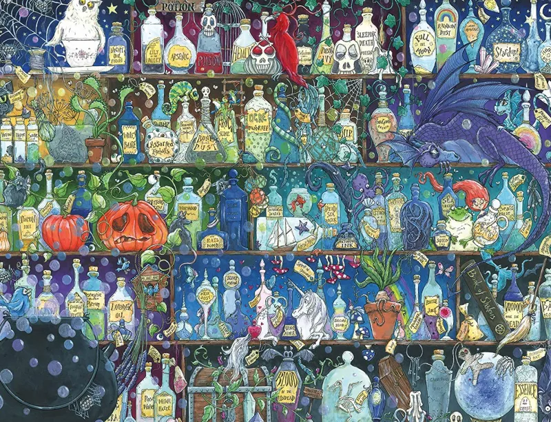 Ravensburger - Poisons and Potions - 2000 Piece Jigsaw Puzzle Sale