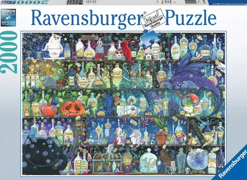 Ravensburger - Poisons and Potions - 2000 Piece Jigsaw Puzzle Sale