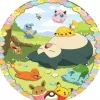 Ravensburger - Pokemon, Circular - 500 Piece Circular Jigsaw Puzzle Clearance