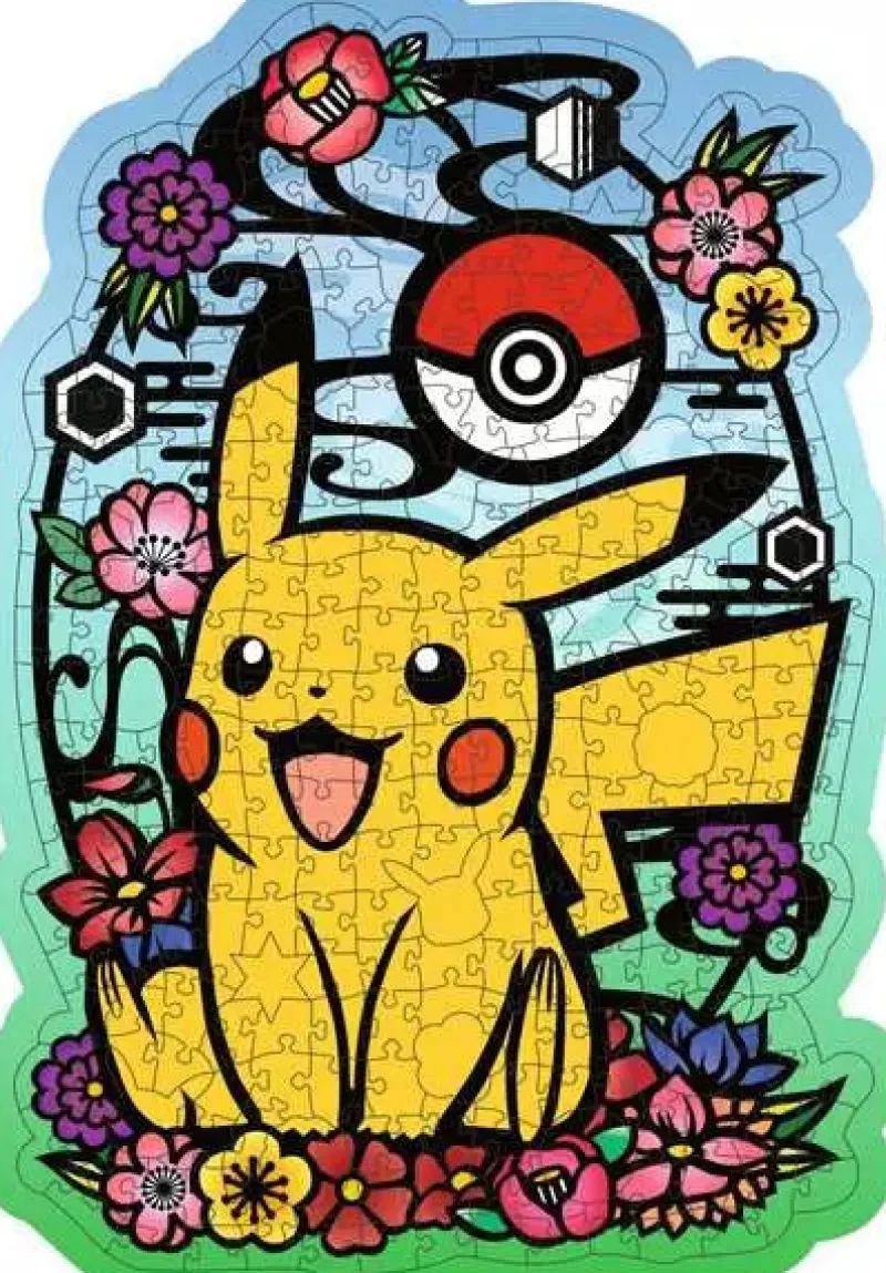 Ravensburger - Pokemon Pikachu - 300 Piece Wooden Jigsaw Puzzle Clearance