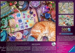 Ravensburger - Purrfect Peace - 500 Piece Jigsaw Puzzle Hot