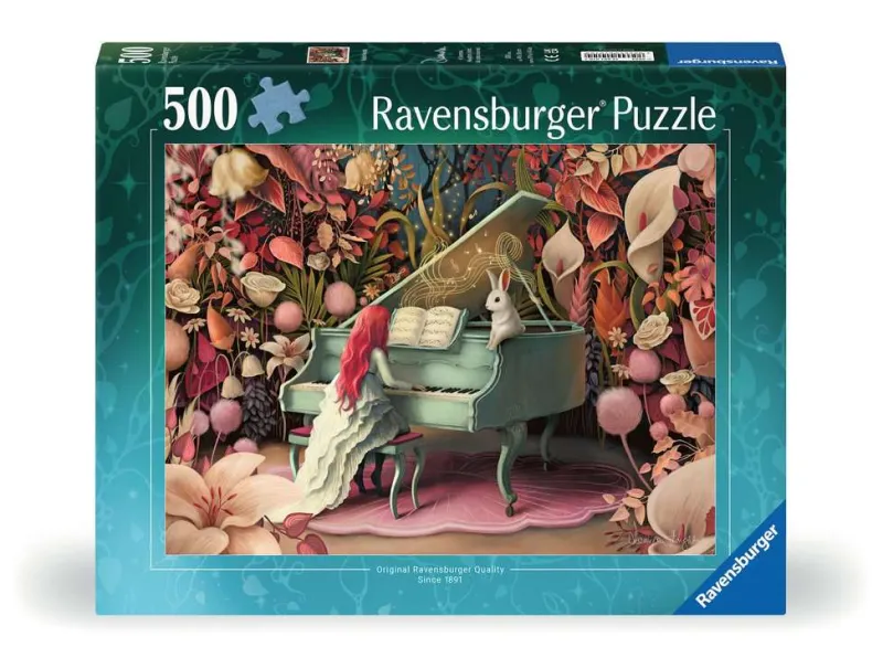 Ravensburger - Rabbit Recital - 500 Piece Jigsaw Puzzle Clearance