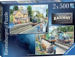 Ravensburger - Railway Heritage No 2 - 2 x 500 Piece Jigsaw Puzzles Best