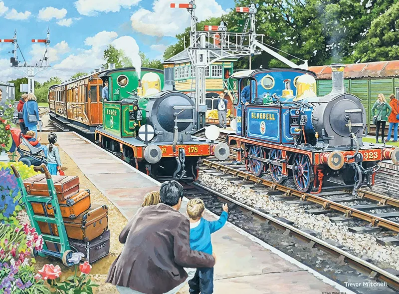 Ravensburger - Railway Heritage No 2 - 2 x 500 Piece Jigsaw Puzzles Best
