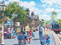 Ravensburger - Railway Heritage No 1 - 2 x 500 Piece Jigsaw Puzzles Fashion