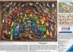 Ravensburger - Rainbow of Birds - 1000 Piece Jigsaw Puzzle Fashion