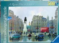 Ravensburger - Rainy Day in London - 500 Piece Jigsaw Puzzle New