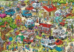 Ravensburger - Rays Comic Series – The Campsite - 1000 Piece Jigsaw Puzzle Outlet
