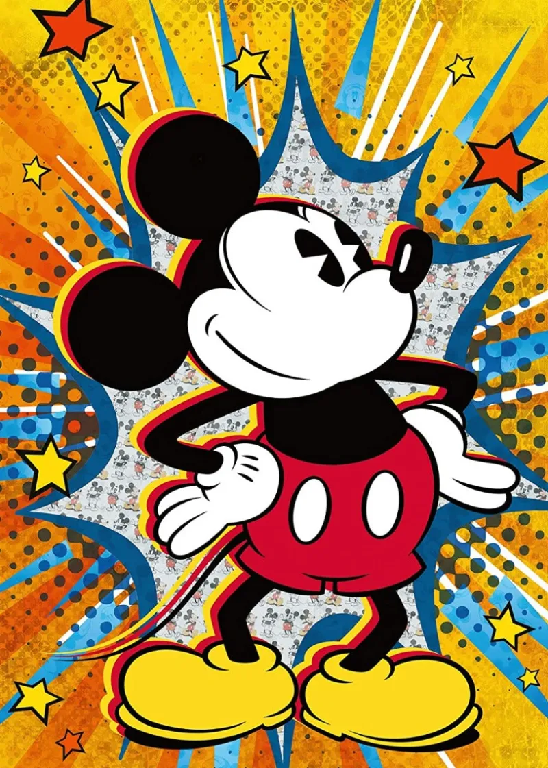 Ravensburger - Retro Mickey - 1000 Piece Jigsaw Puzzle Online