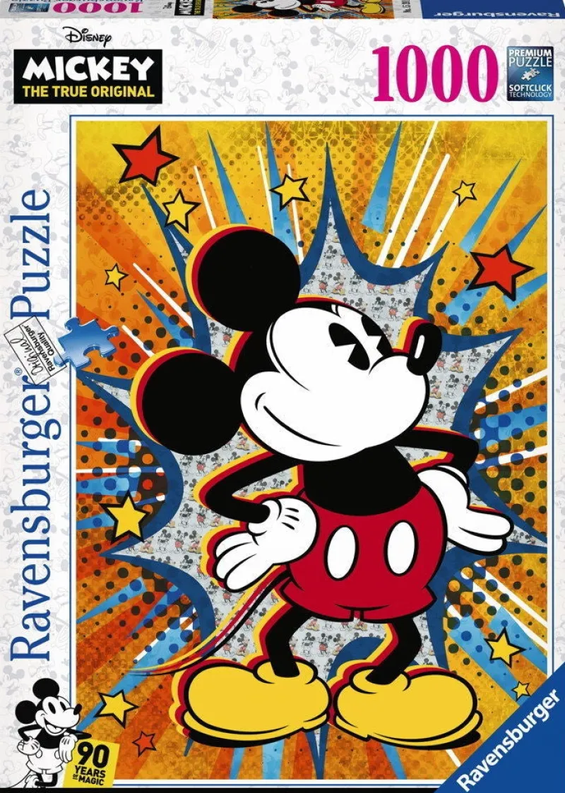 Ravensburger - Retro Mickey - 1000 Piece Jigsaw Puzzle Online
