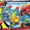 Ravensburger 3055 Ricky Zoom 4 Large Shaped Jigsaw Puzzles (10, 12, 14, 16 Piece) Best