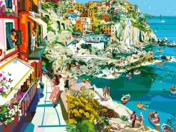 Ravensburger - Romance in Cinque Terre - 1500 Piece Jigsaw Puzzle Outlet