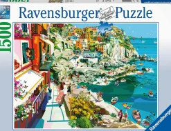 Ravensburger - Romance in Cinque Terre - 1500 Piece Jigsaw Puzzle Outlet